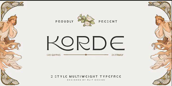 Korde Font Family
