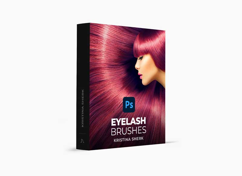 Kristina Sherk - Eyelash Photoshop Brushes