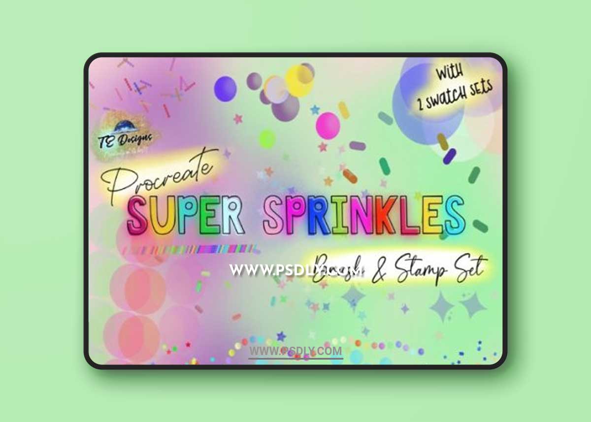 Procreate Sprinkle Brush and Stamp Kit