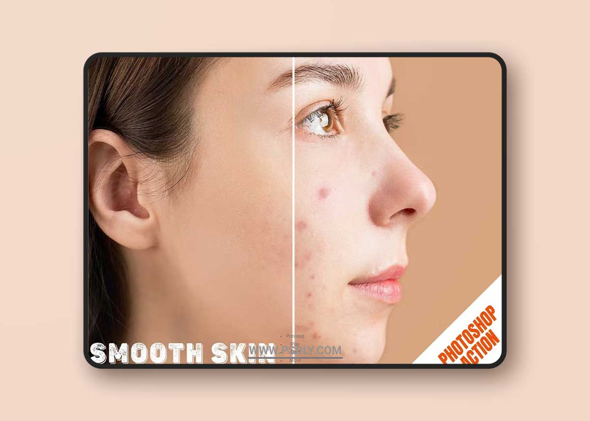 Smooth Skin Photoshop Action