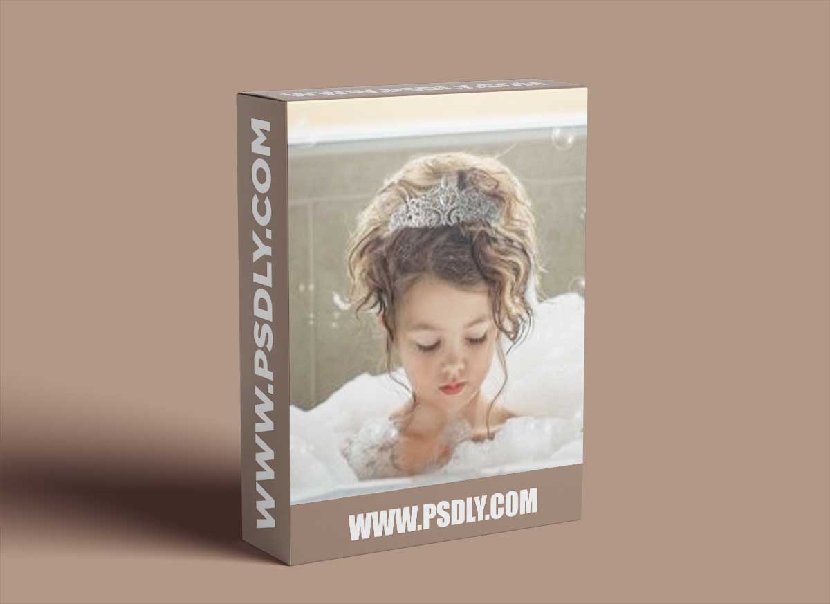 Tara Lesher Education - Compositing Tutorials - Bath Time Mermaid