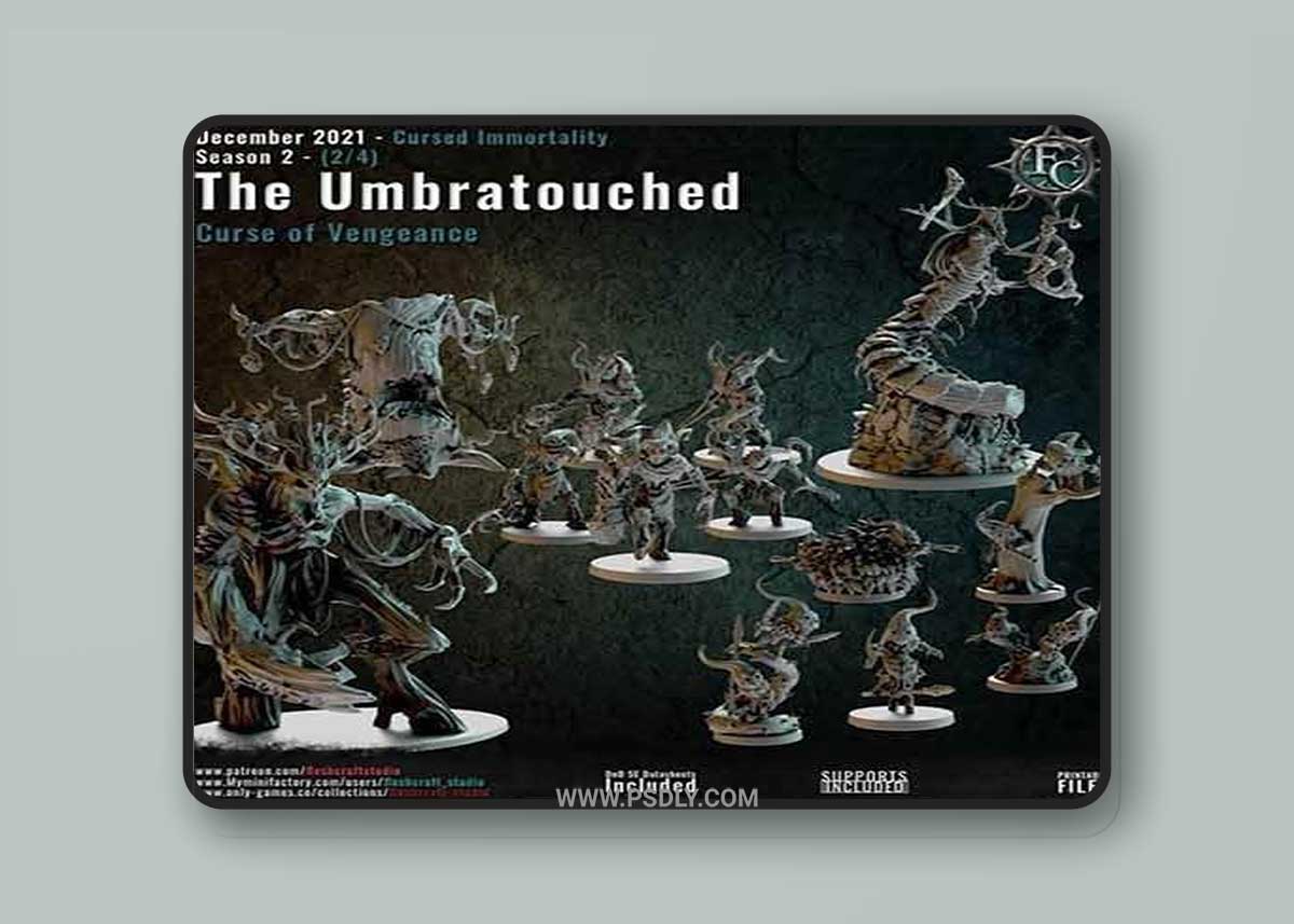 The Umbratouched Curse of Vengeance 3D Printable