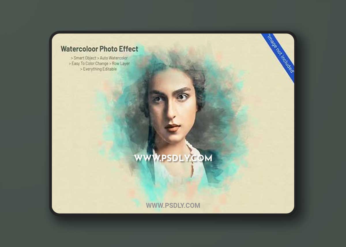 Watercolor Photo Effects for Photoshop