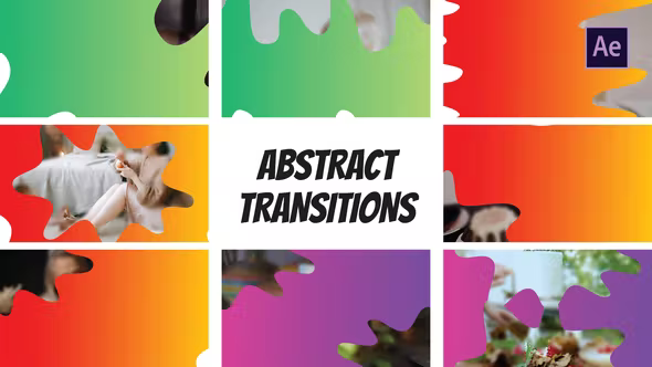 Videohive Abstract transitions | After Effects 37268774