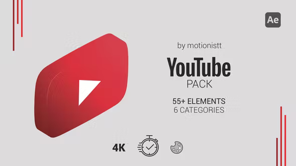 Videohive YouTube Pack 37263619