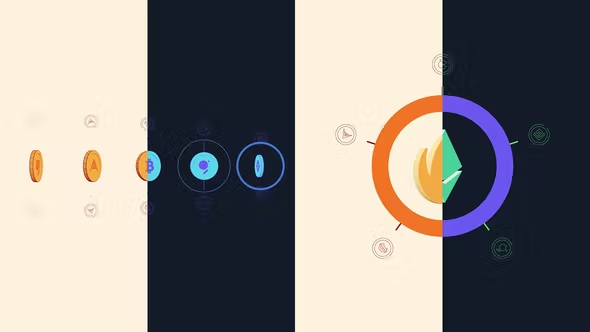 Videohive Crypto Coin Logo Reveal 3 36888693