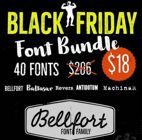 Black Friday Font Bundle #1