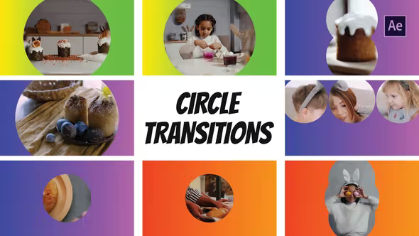 Videohive Circle Transitions | After Effects 37272786
