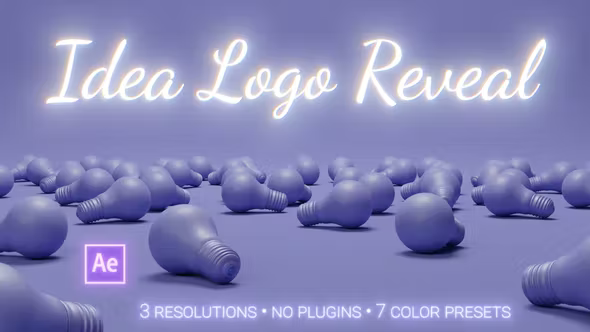 Videohive Idea Logo Reveal 37378461