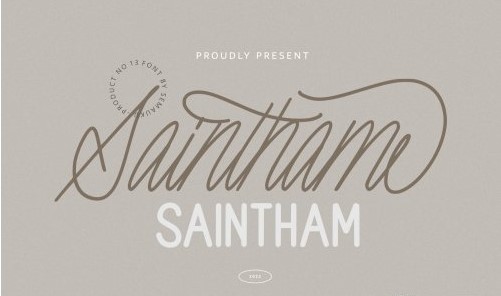 Saintham Font Duo