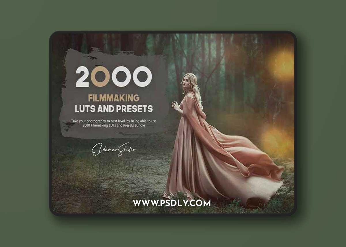 2000 Filmmaking Presets and LUTs Bundle – InkyDeals