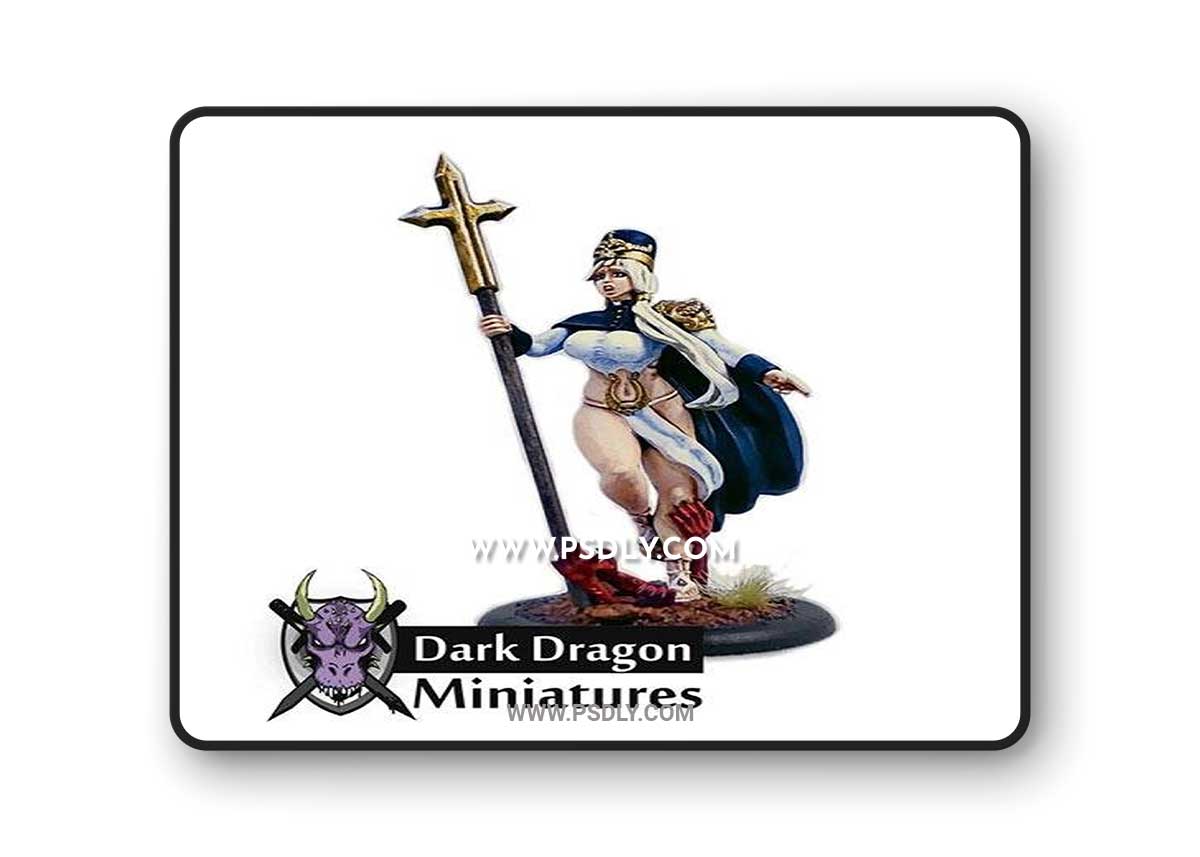 3D Print Model Pinup Priestess