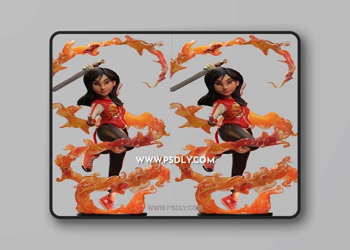 3D Print Models Mulan Model