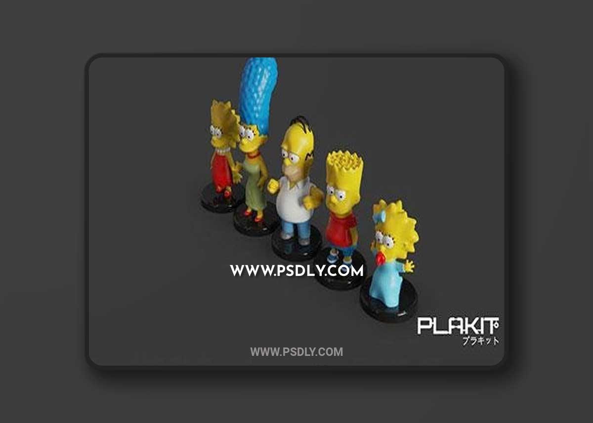 3D Print Models PlaKit - The Simpsons.zip