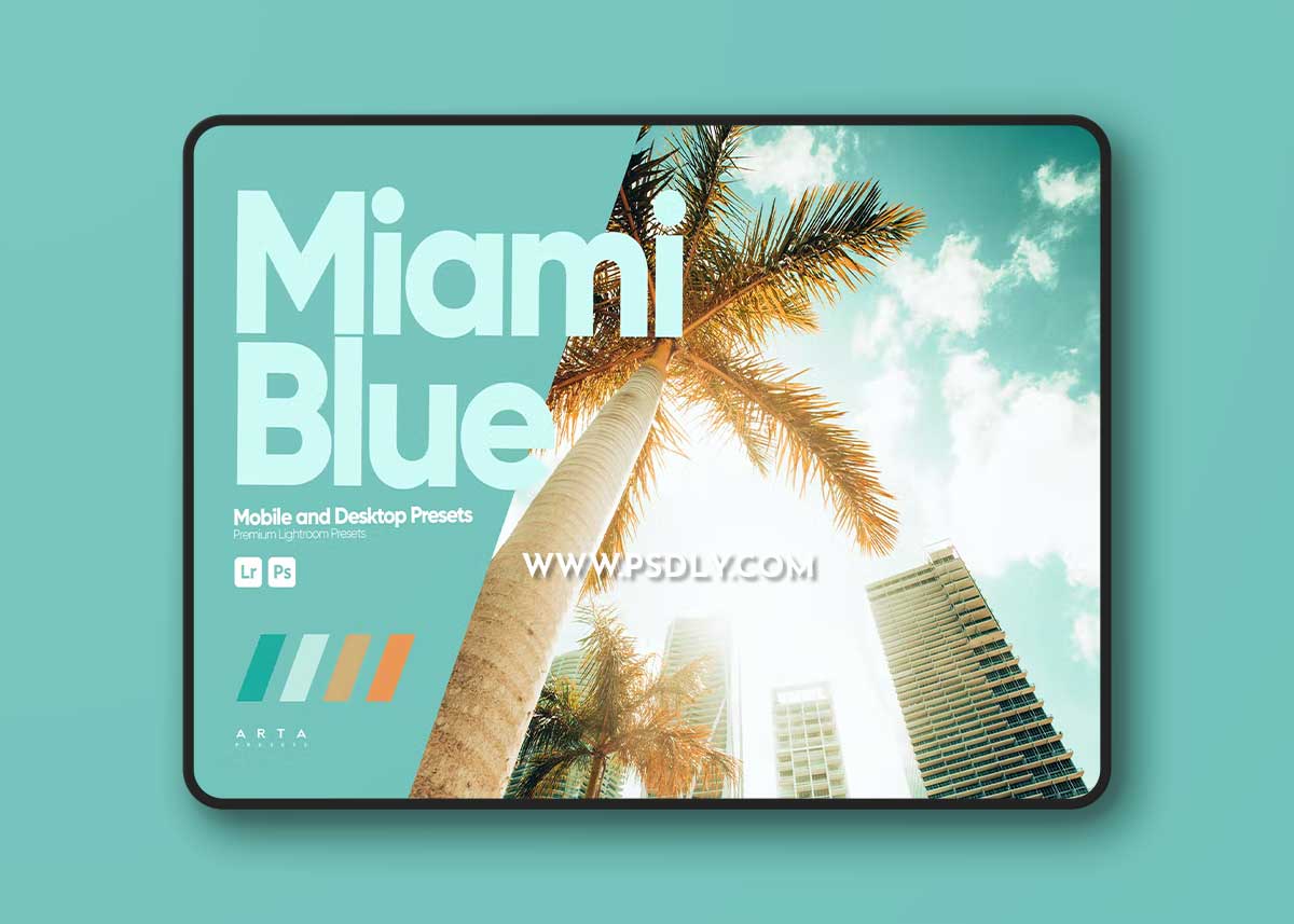 ARTA - Miami Blue Presets for Lightroom