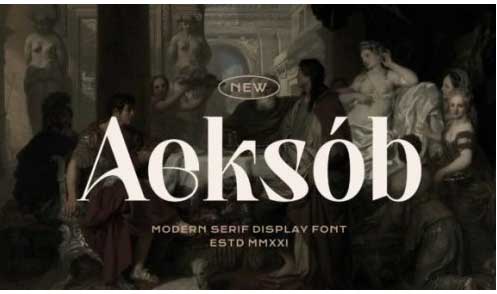 Aeksob Font