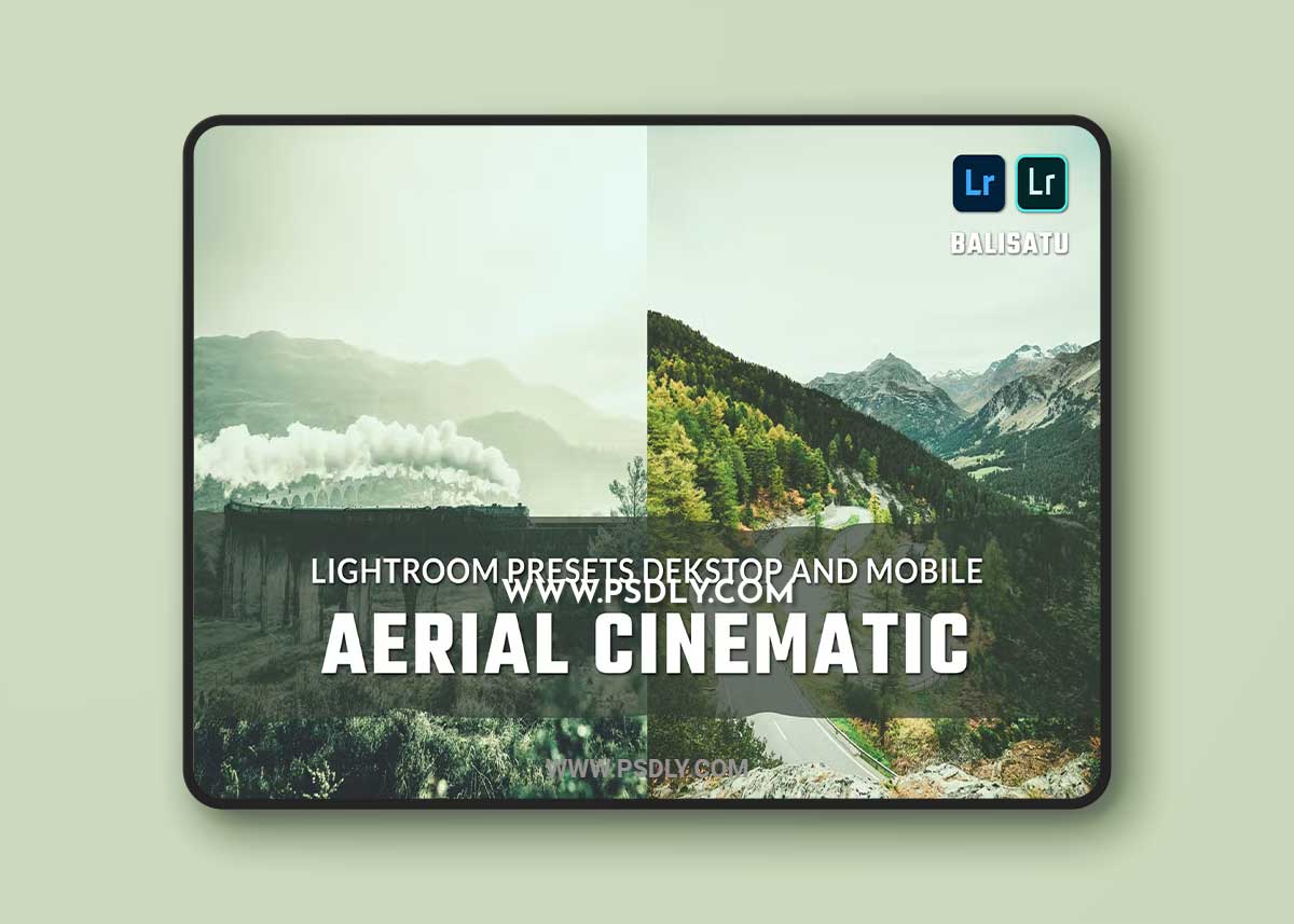 Aerial Cinematic Lightroom Presets D3JR6X2