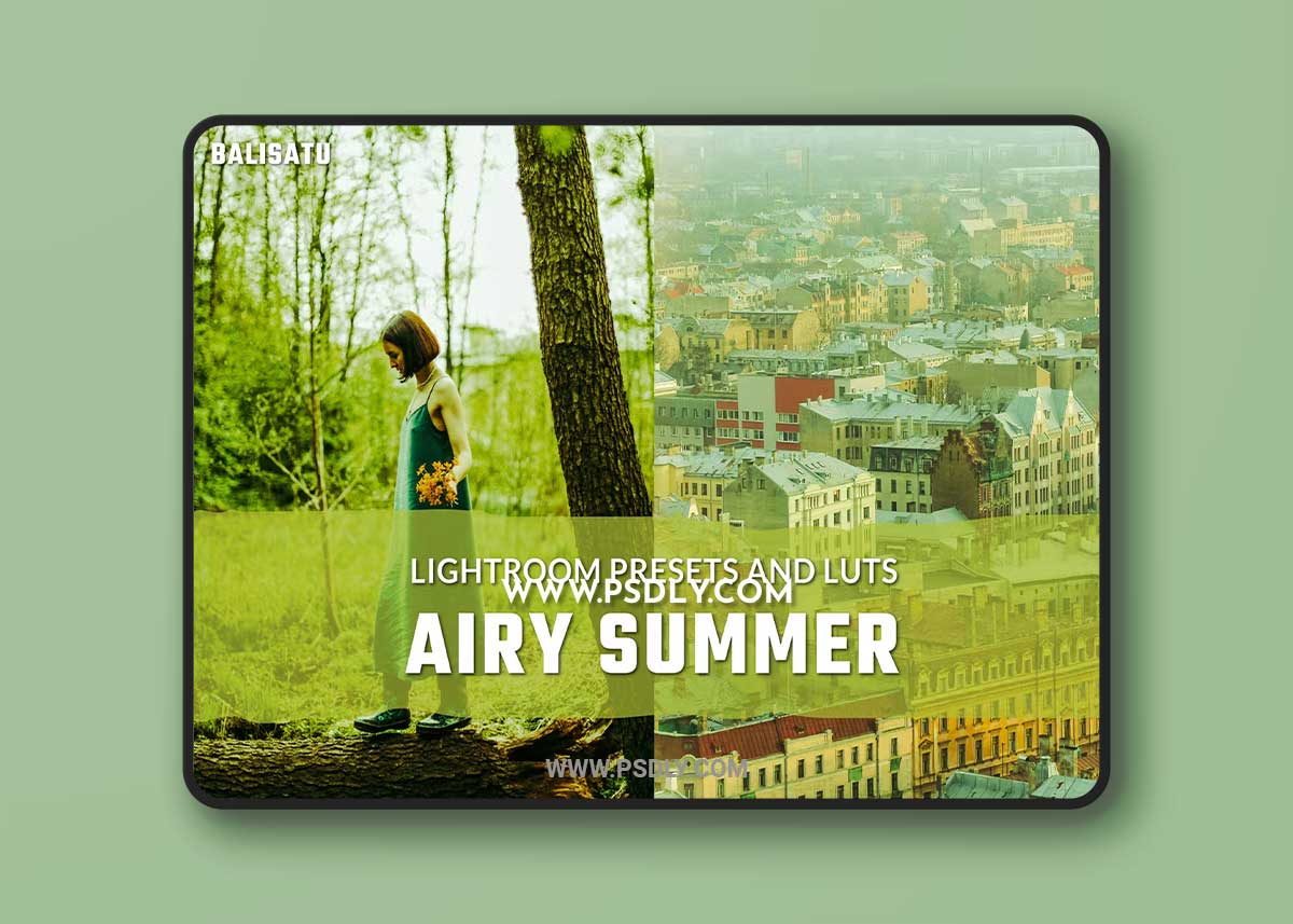 Airy Summer LUTs and Lightroom Presets TBSX7FY