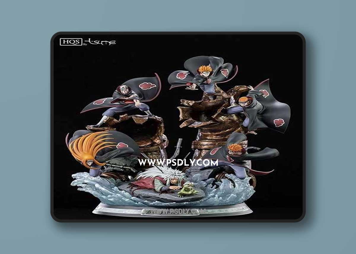 Akatsuki from Naruto 3D Print Model