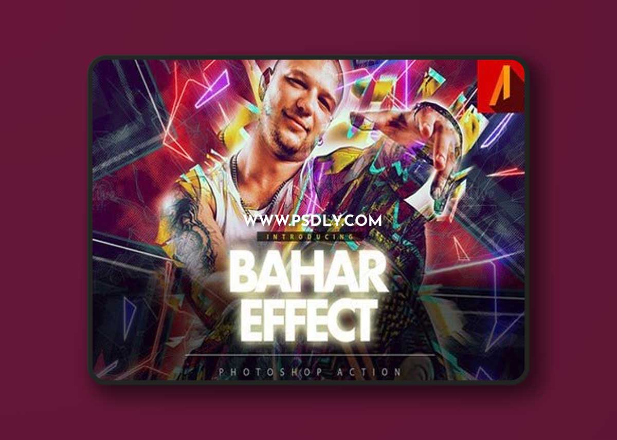 Bahar Effect Photoshop Action