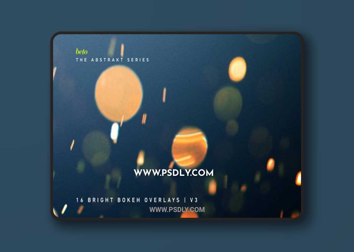 Color Bokeh Overlays V3
