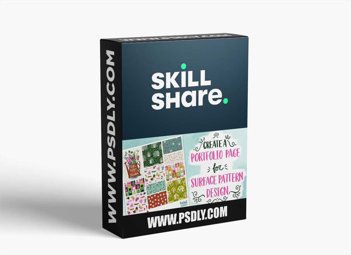 Create a portfolio page in Photoshop for Surface Pattern Designers