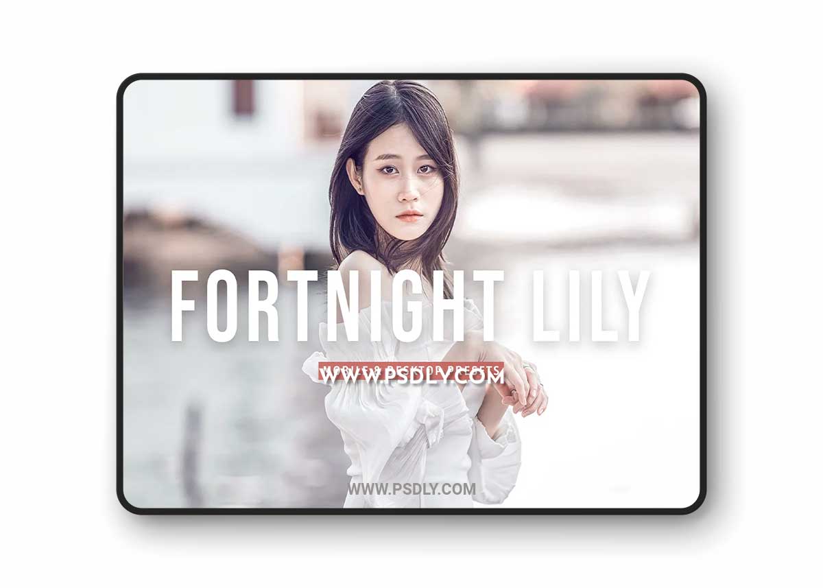 CreativeMarket - Fortnight Lily Pro Lightroom Presets 7178685