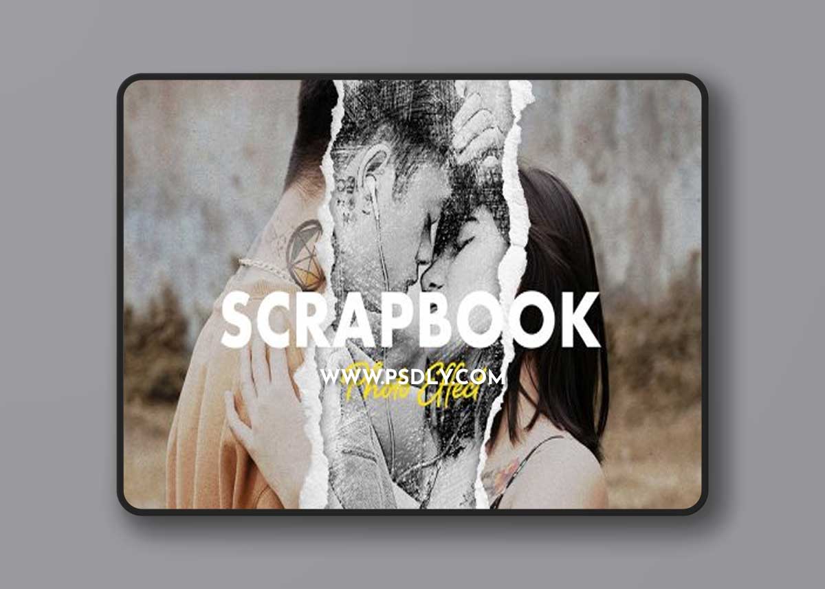CreativeMarket - Scrapbook Photo Effect 7190962