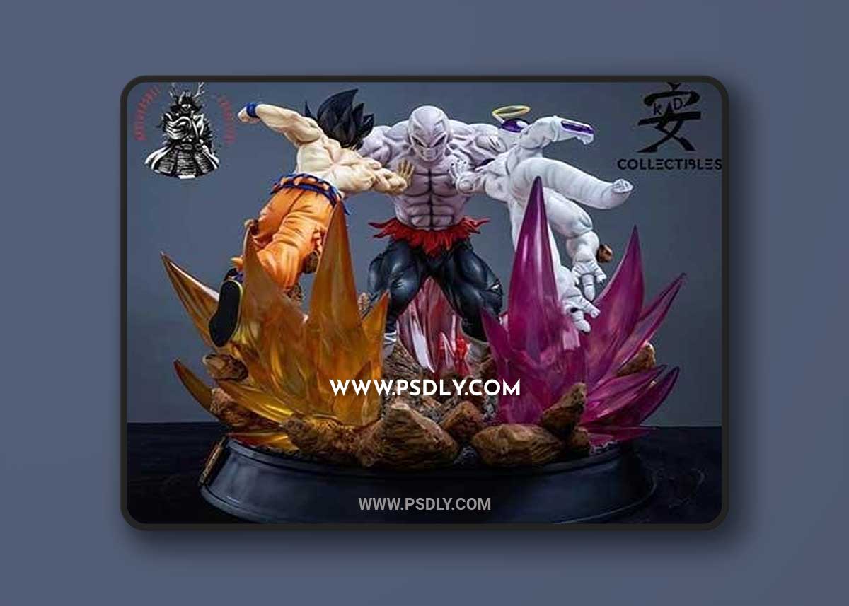 Dragonball Diorama 3D Print Model