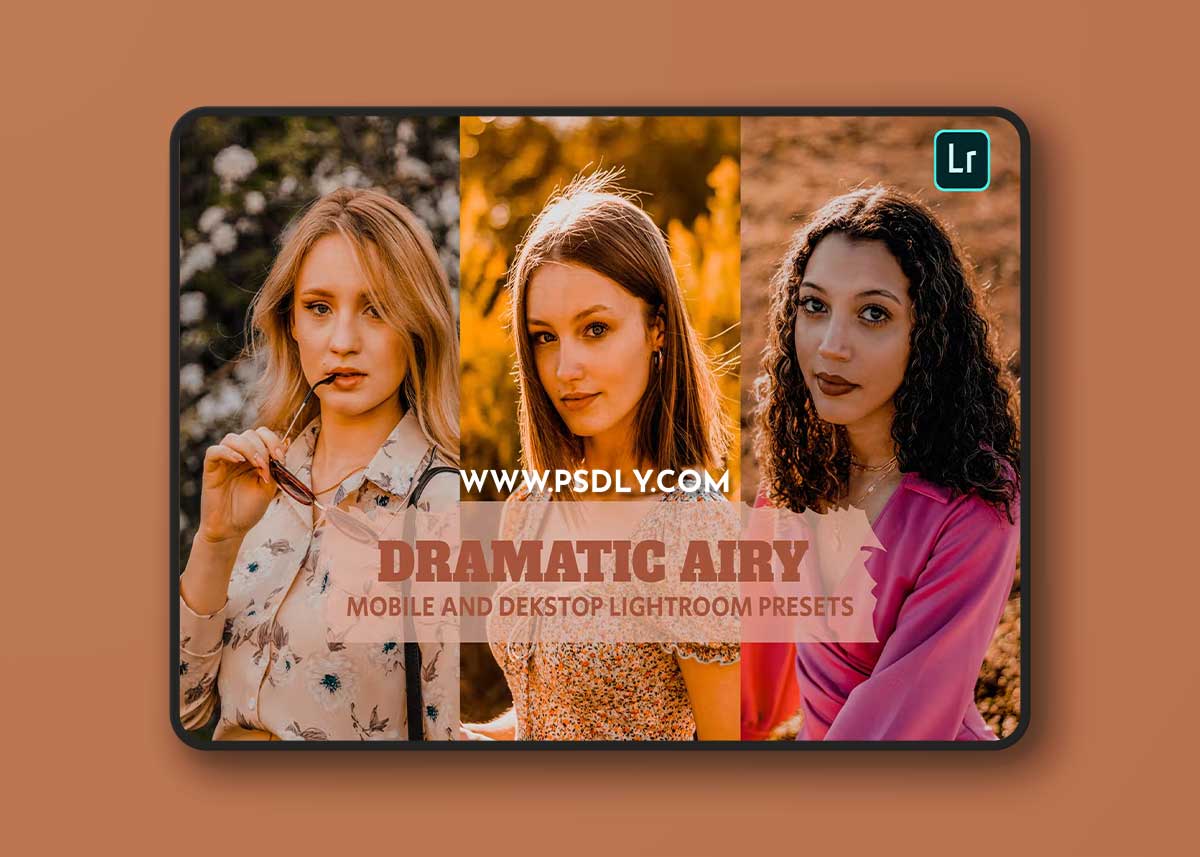 Dramatic Airy Lightroom Presets Dekstop and Mobile