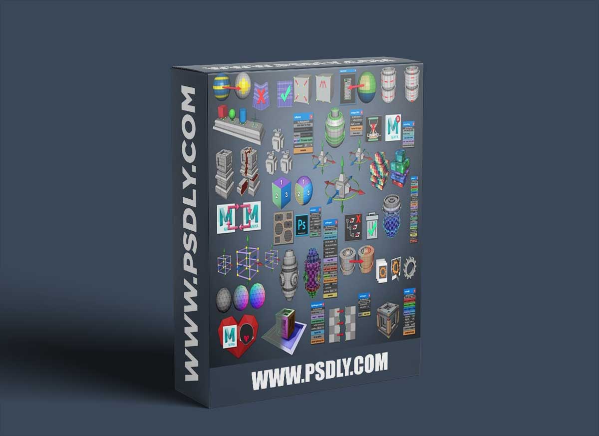 Gumroad – Autodesk Maya Malcolm341 All Mel Script Pack May 2022