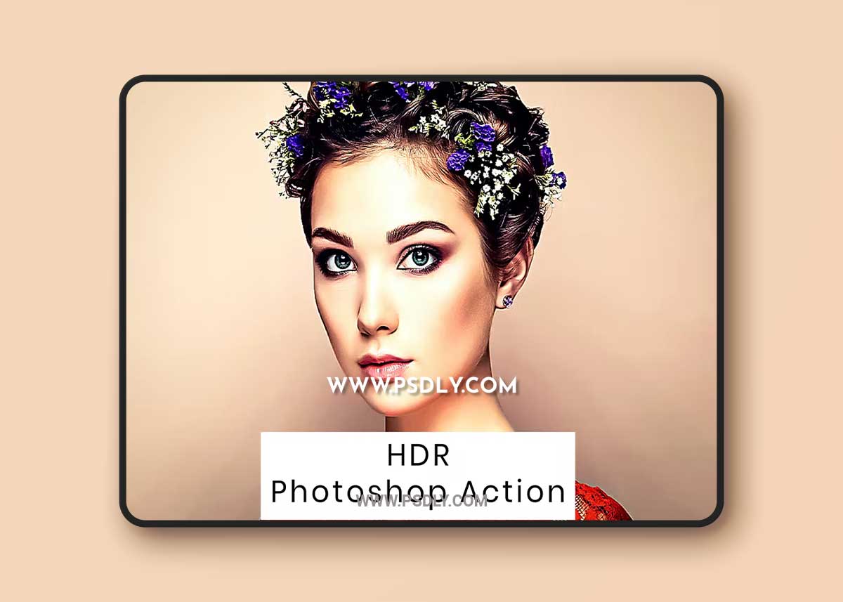 HDR Photoshop Action PFFYQEF
