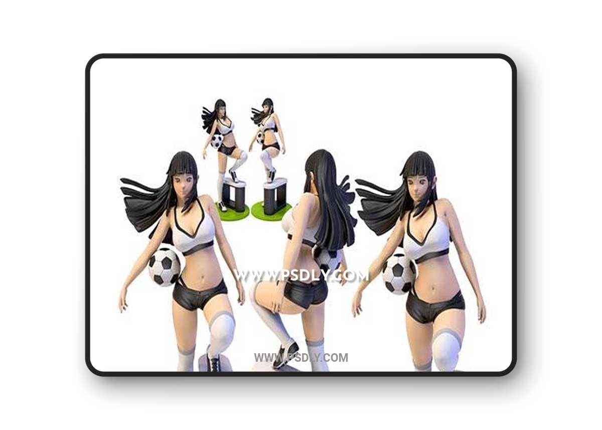 Hinata 3D Print Model