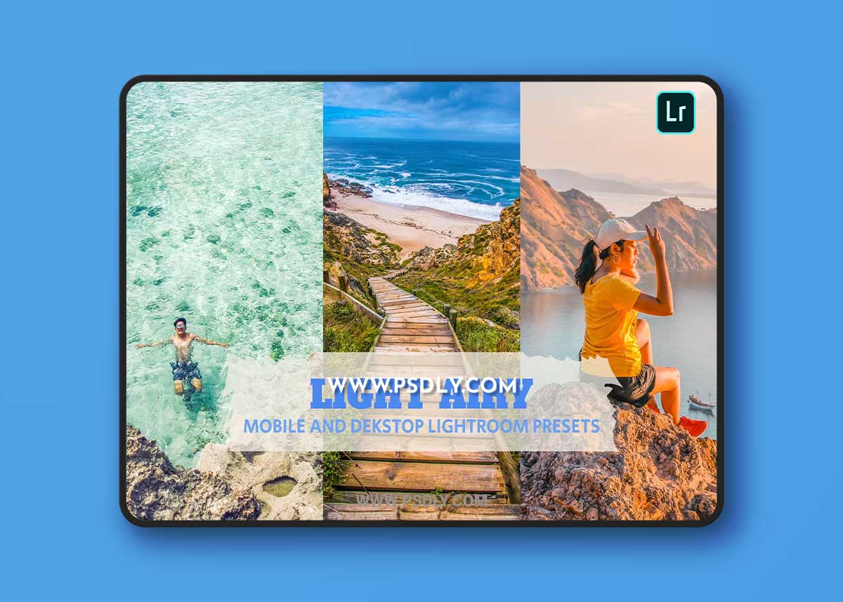 Light Airy Lightroom Presets Dekstop and Mobile