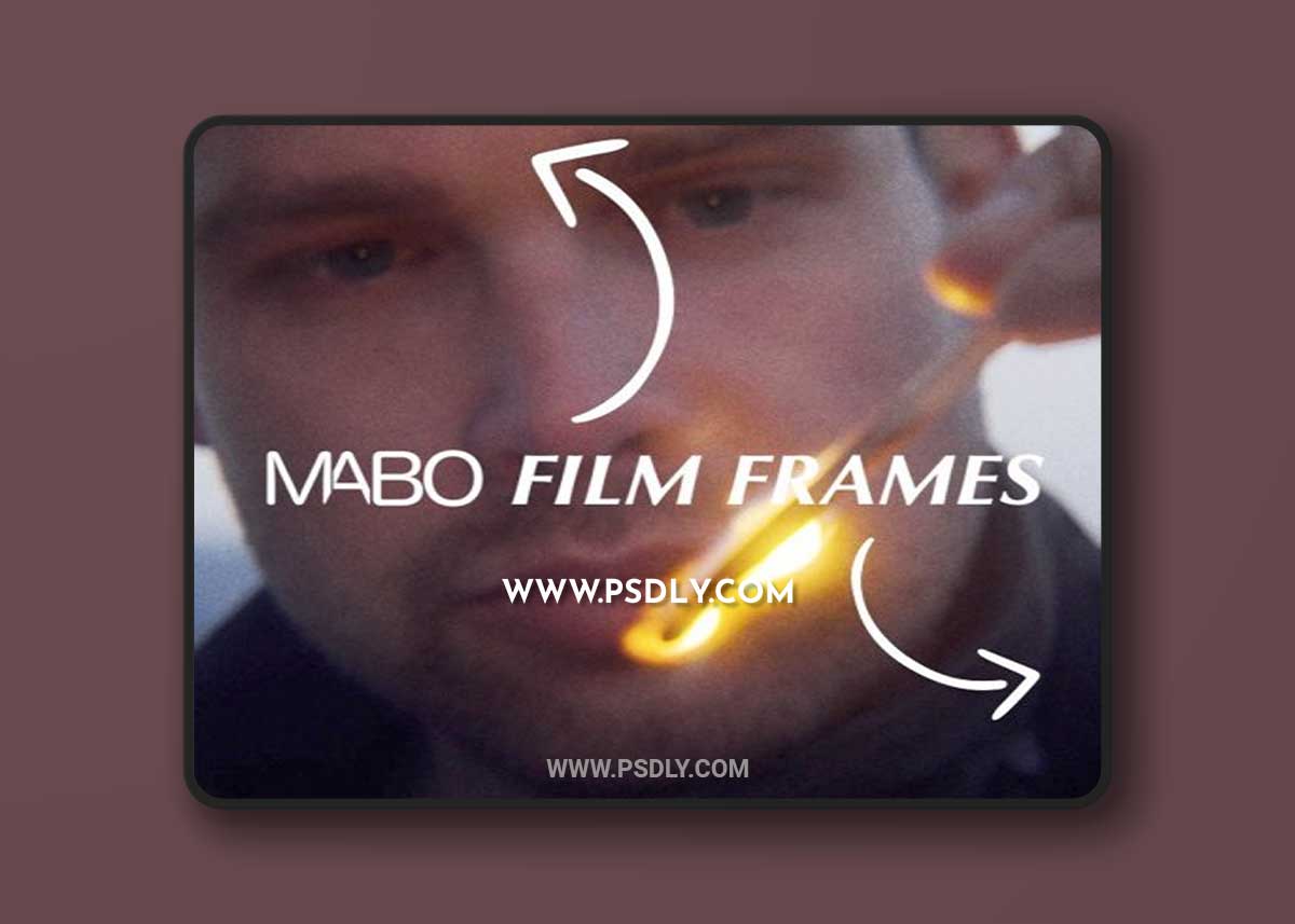 MABO Film Frames + Grain + Lightleaks