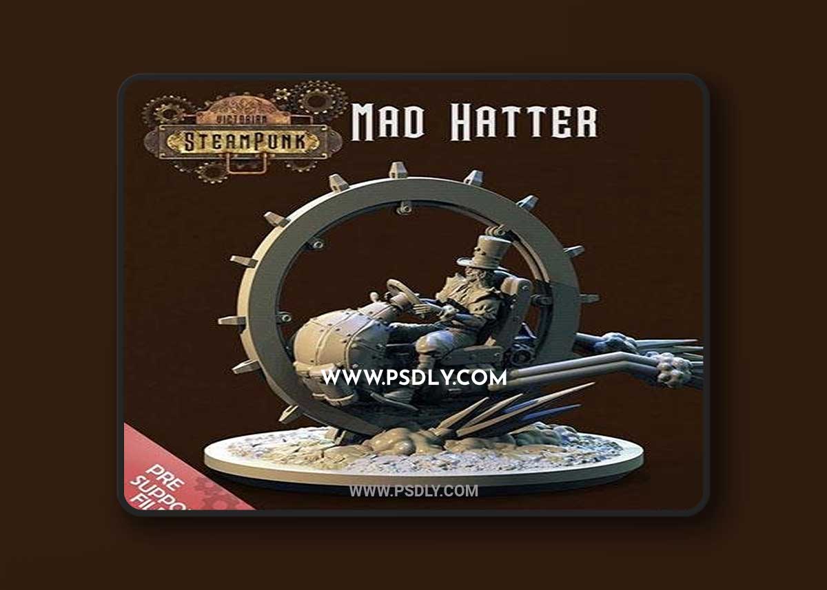 Mad Hatter 3D Print Model