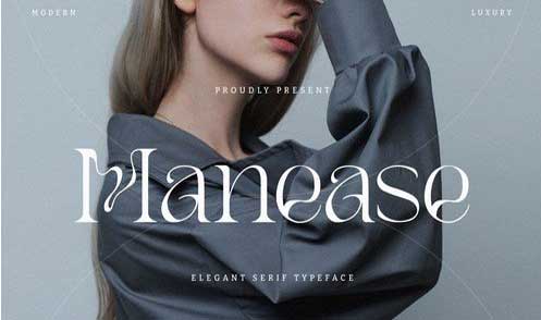 Manease - Elegant Serif Typeface