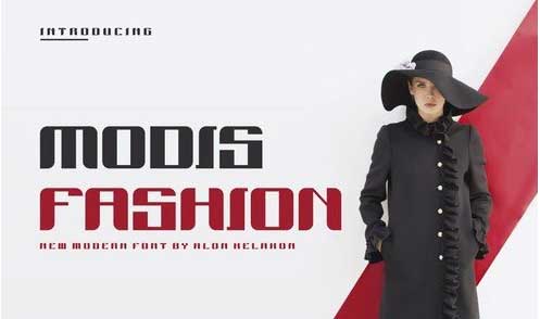 Modis Fashion Font