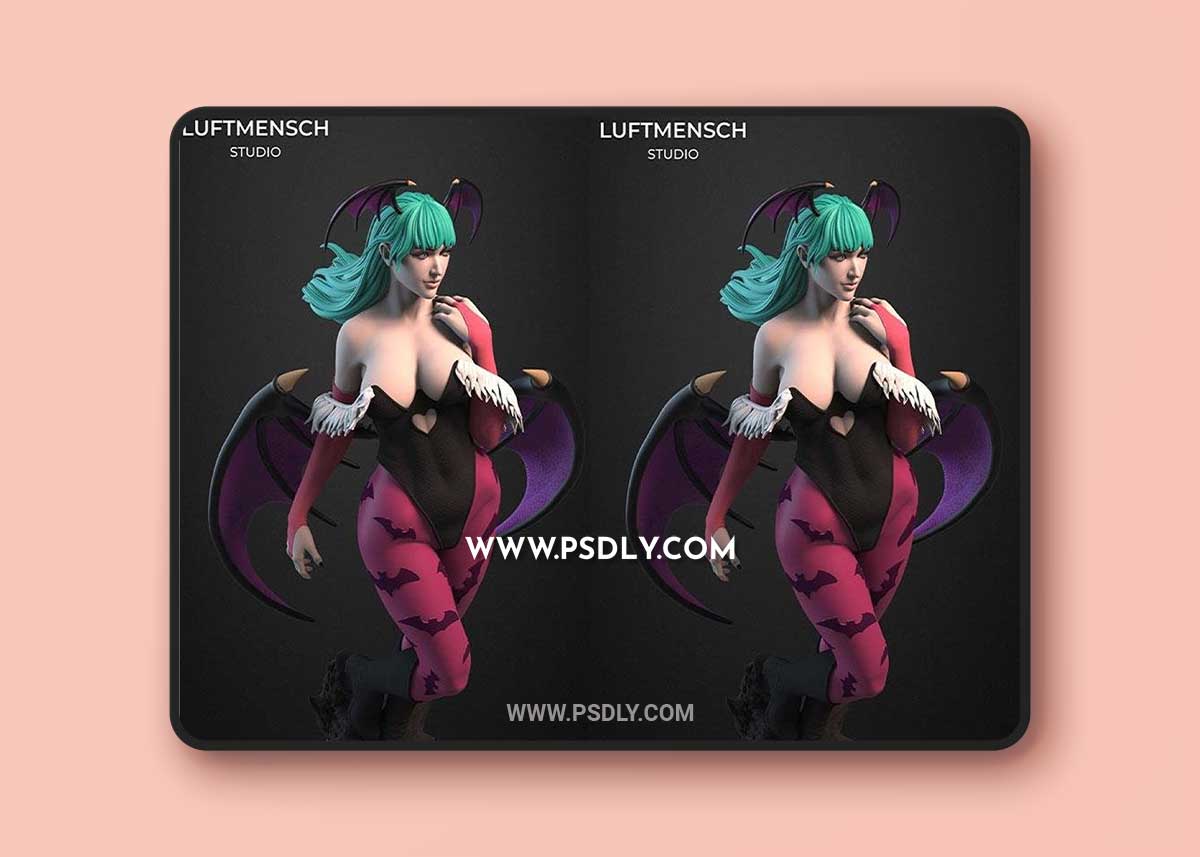 Morrigan Aensland 3D Print Model
