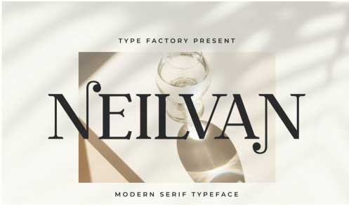 Neilvan - Modern Serif Typeface