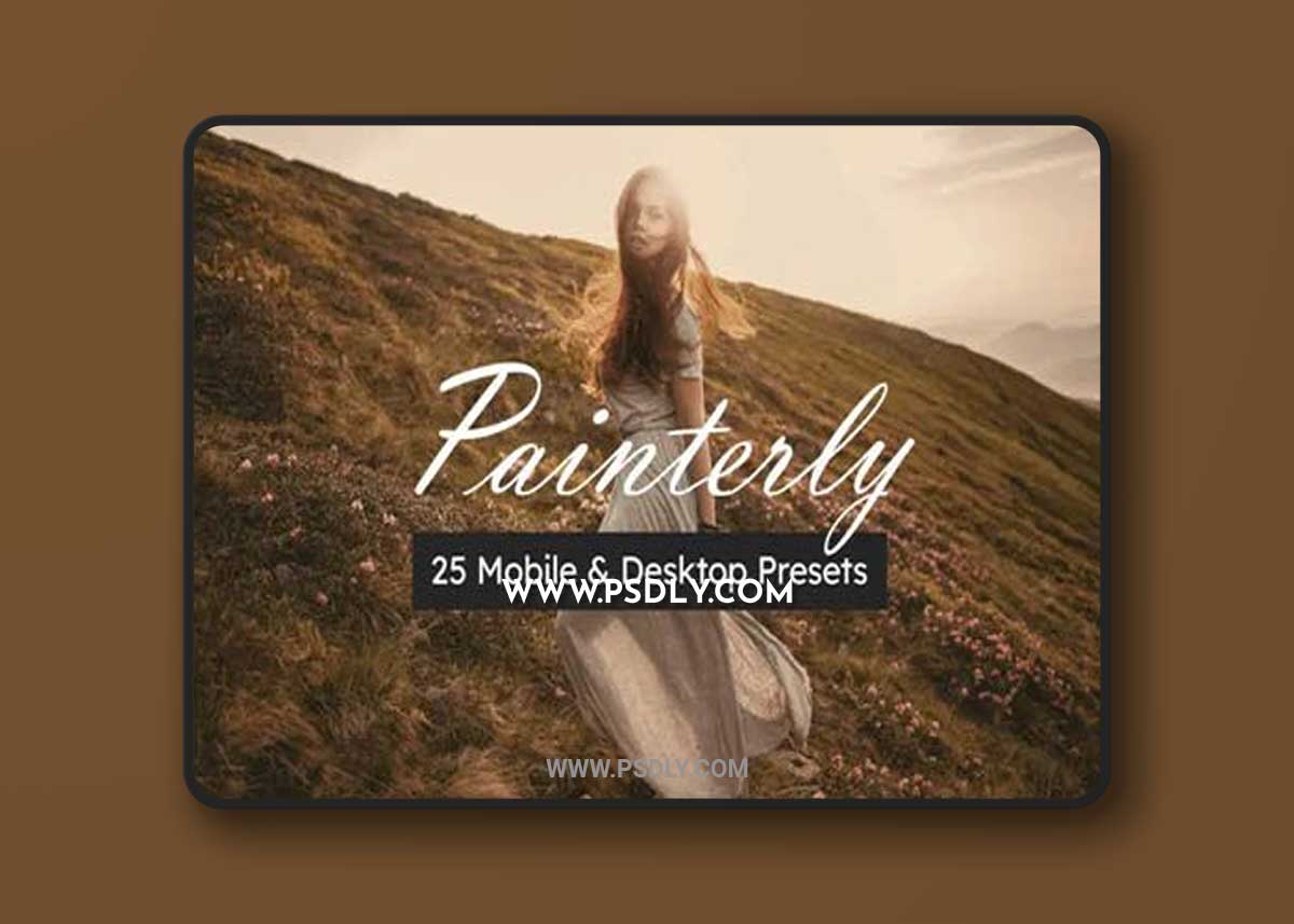 Painterly - 25 Mobile & Desktop Presets