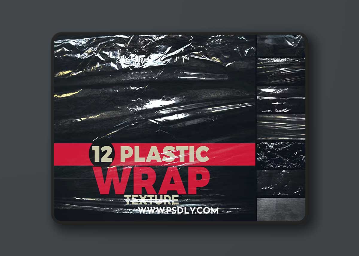 Plastic Wrap Overlay Texture