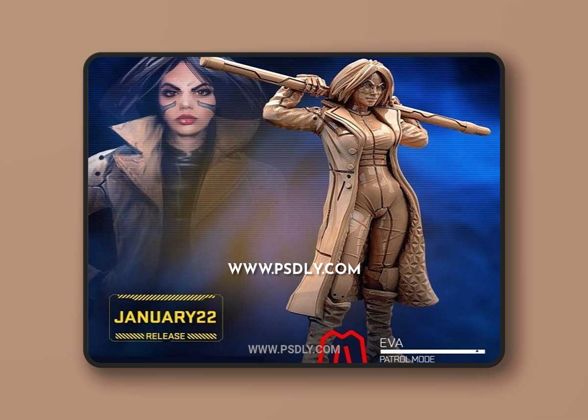 Print Model EVA - Patrol Mode in 3D