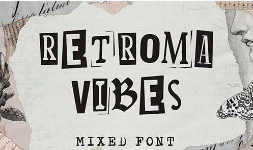 Retroma Vibes - Mixed Font