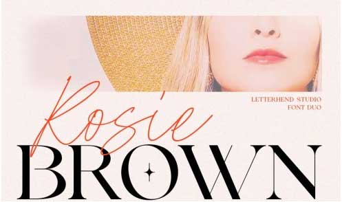 Rosie Brown Font