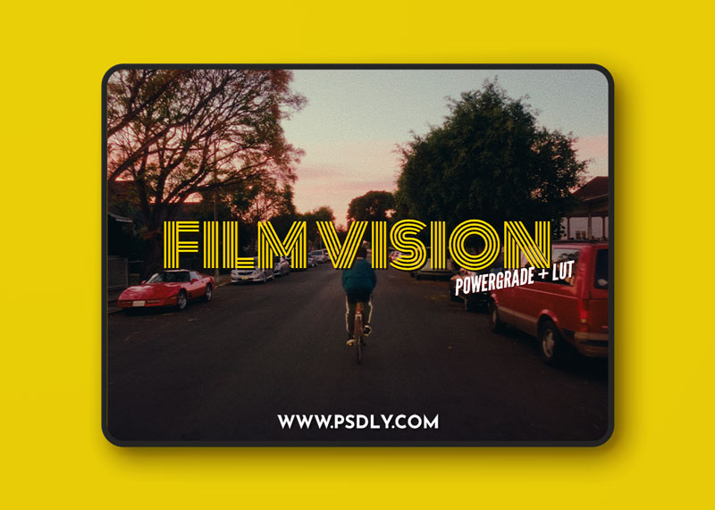 Serrvillasano FilmVision Powergrade LUT (Davinci Resolve)