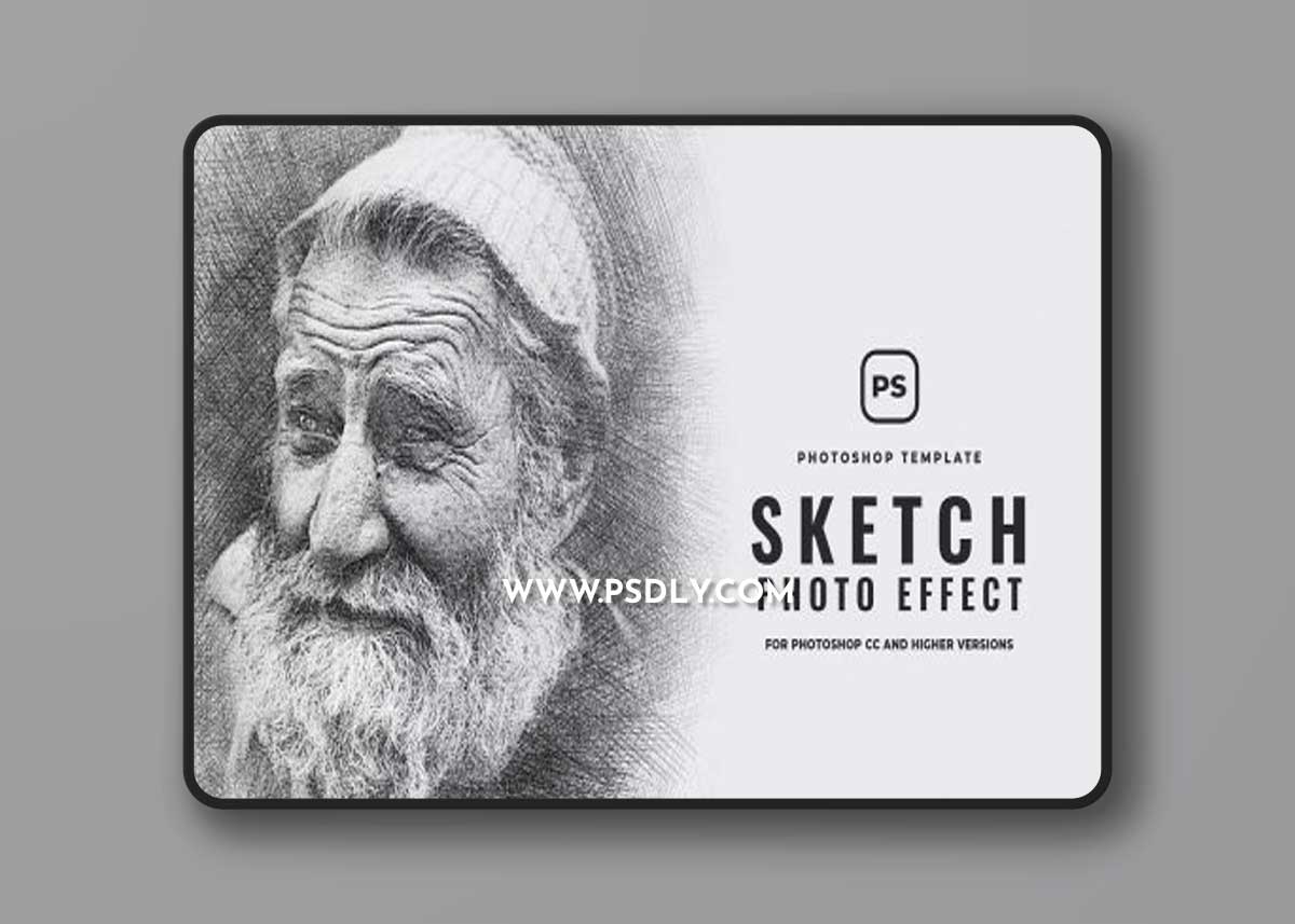 Sketch Effect Photoshop Action