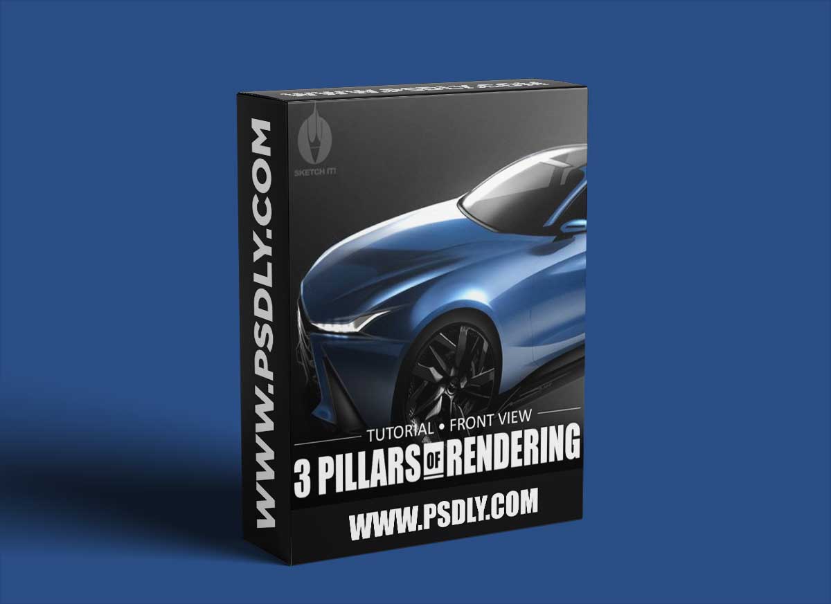 Sketch-It! Automotive Front Quarter Tutorial (Photoshop) Leandro Trovetti