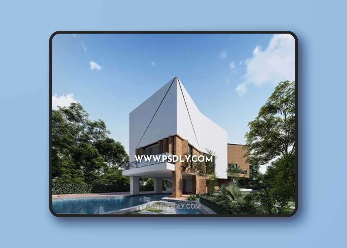 Sketchup House Exterior 3D Model