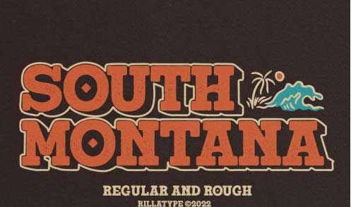 Southern Montana Font